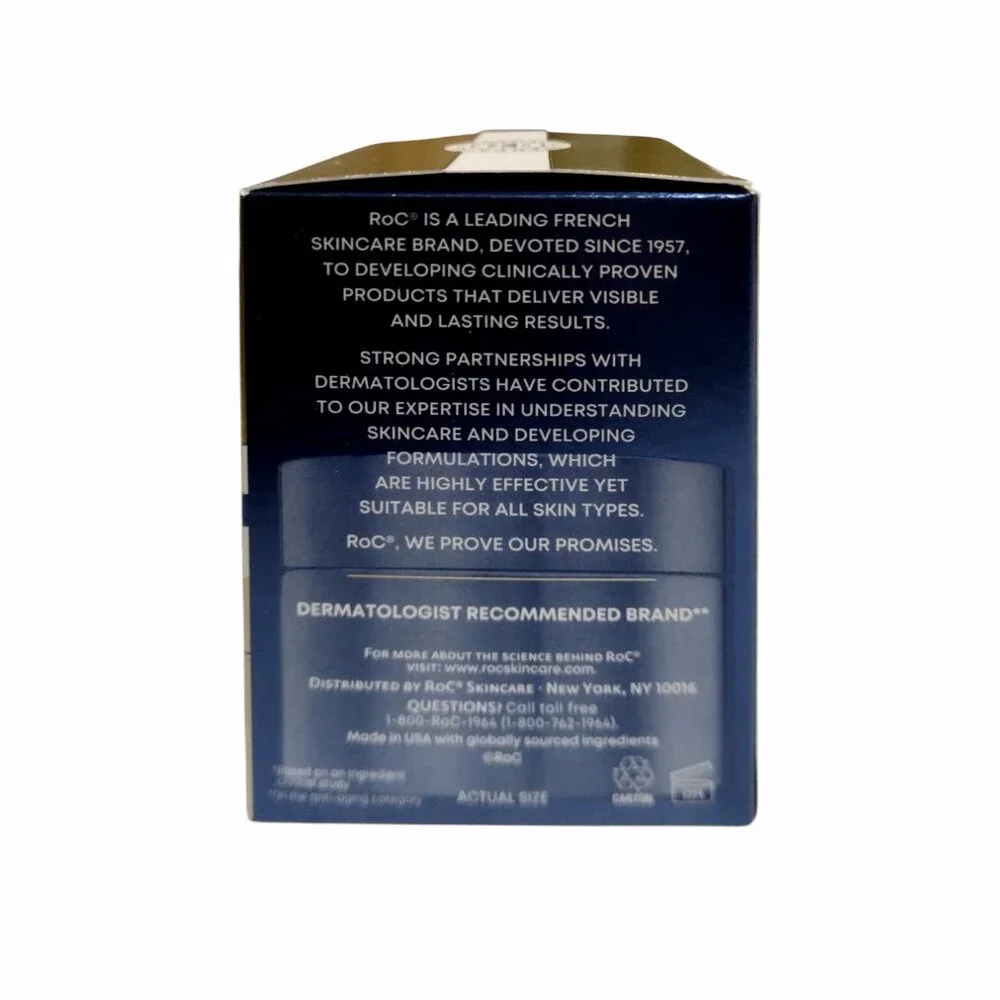 RoC Retinol Correxion Deep Wrinkle Rich Cream Ceramides + Calcium 1.7 FL Oz NEW